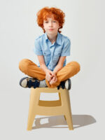 plastic stools, student stools, stools for kids, 12.6" stools