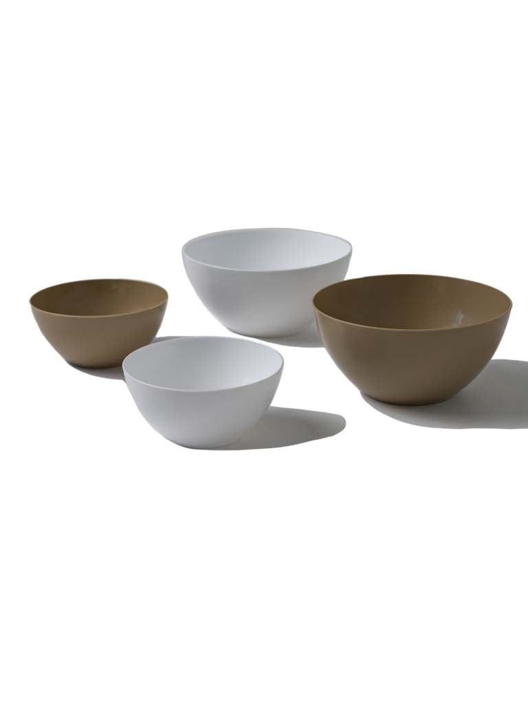 4 Pack Plastic Kitchen Bowls