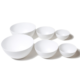 6 pack kitchen bowls, plastic bowls for kitchen, white plaastic bowls, cereal bowls, salad bowls